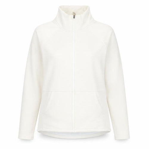 Sketchers Womens White Cotton Full Zip Sweatshirt Size XL Zip