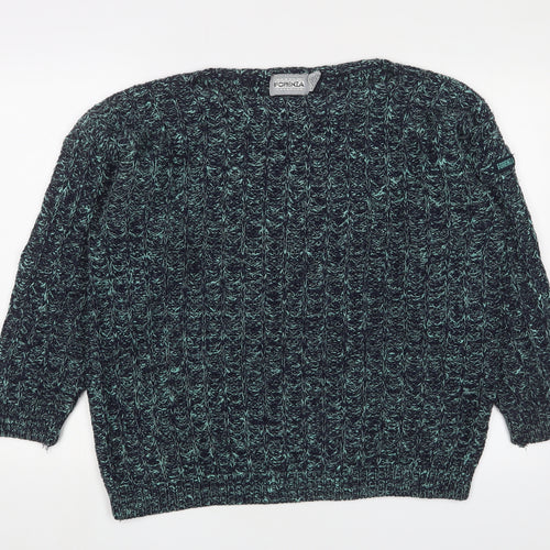 Forenza Women's Multicoloured Cable-Knit Jumper - Size M