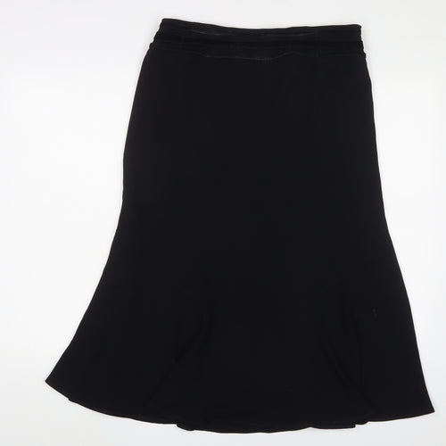 Steilmann Women's Black Trumpet Midi Skirt, Size 18