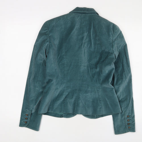 Elie New York Women's Green Velvet Blazer Size 12