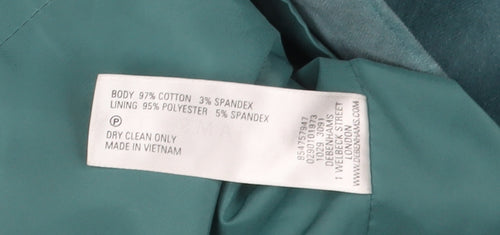 Elie New York Women's Green Velvet Blazer Size 12