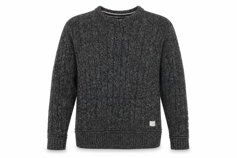 Front view of SoulCal Men's Grey jumper L