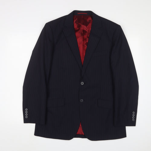 Pierre Cardin Men's Black Blazer - Size 38