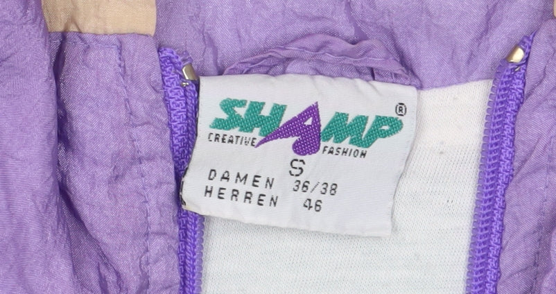 Shamp Women's Multicoloured Retro Windbreaker Size 10