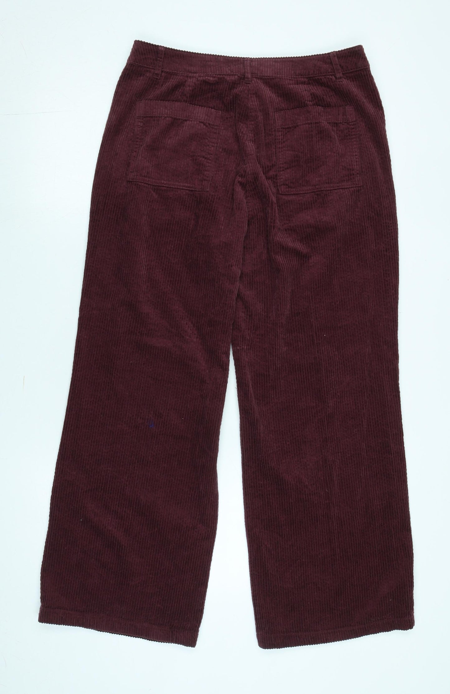 Seasalt Cornwall Women's Purple Wide-Leg Trousers 12