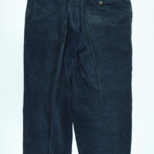 Ripley Men's Blue Corduroy Trousers Size 34L