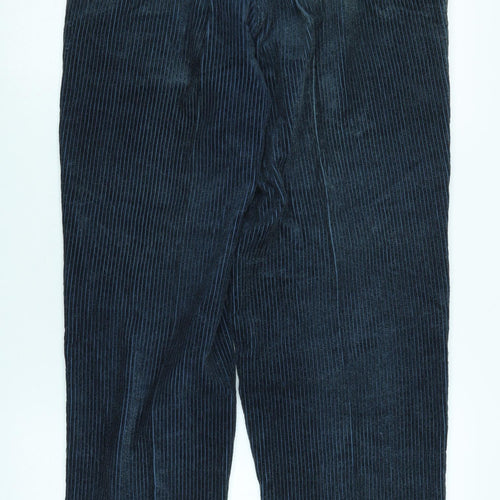 Ripley Men's Blue Corduroy Trousers Size 34L