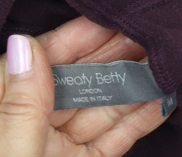 Sweaty Betty Purple Women's M Hooded Sweatshirt