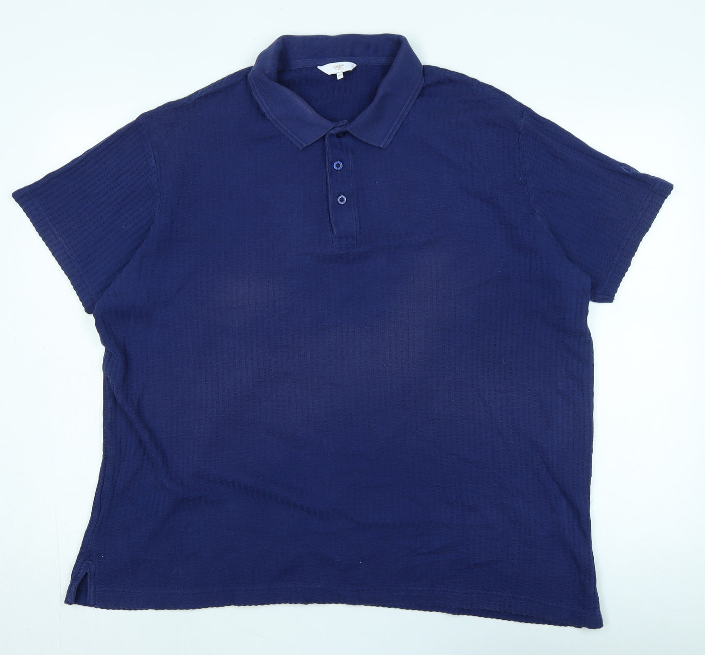 Cotton Traders Men’s Blue 2XL Collared T-Shirt
