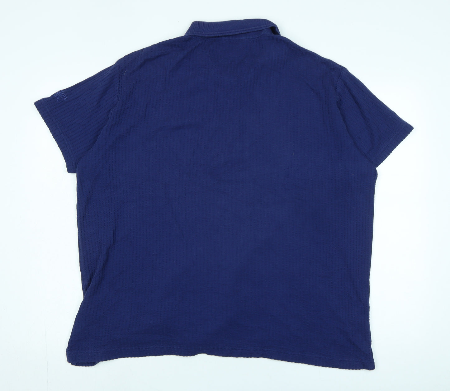 Cotton Traders Men’s Blue 2XL Collared T-Shirt