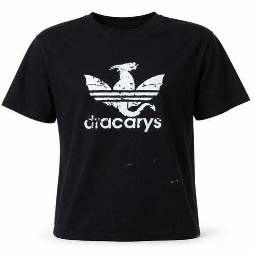 Dracarys Men's Black XL Graphic Game of Thrones T-Shirt