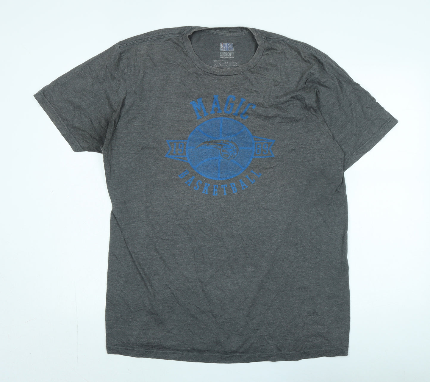 NBA Men’s Grey Sports T-Shirt Size L