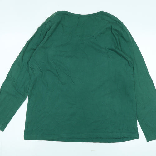 Tommy & Kate Women's Green Long Sleeve Top Size 16