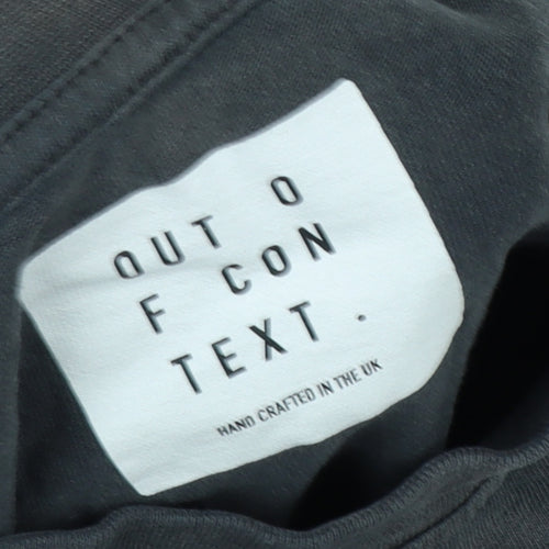 Out of Context Men's Black M Floral Graphic T-Shirt