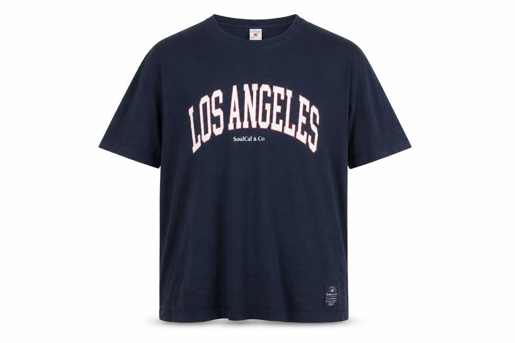SoulCal & Co Men's 2XL Blue Crew Neck T-Shirt