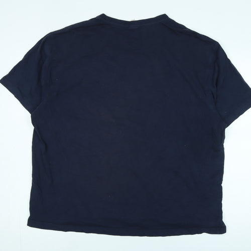 SoulCal & Co Men's 2XL Blue Crew Neck T-Shirt