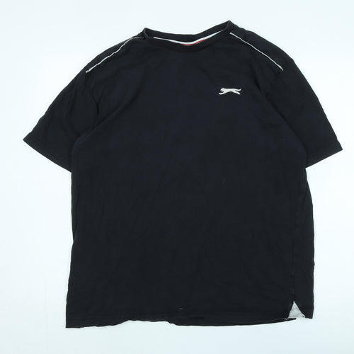 Slazenger Men’s Black XL Crew Neck T-Shirt