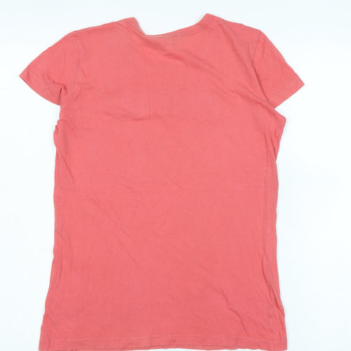 Abercrombie Pink T-Shirt, Women's Medium, 100% Cotton