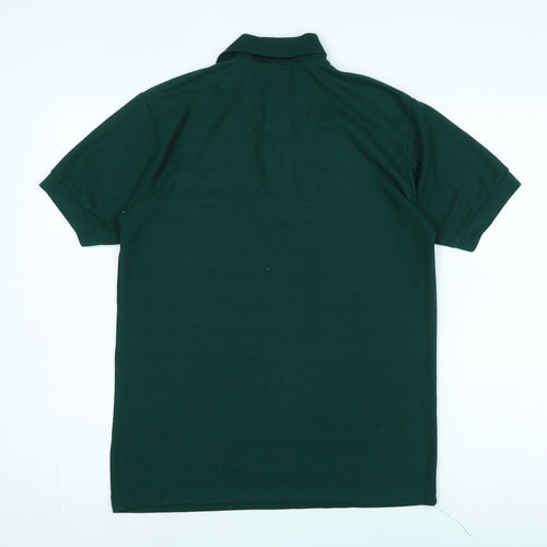 Polo Men's Green Short Sleeve Cotton Polo L