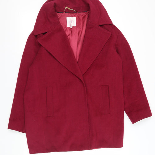 Jasper Conran Women's Red Overcoat Size 14