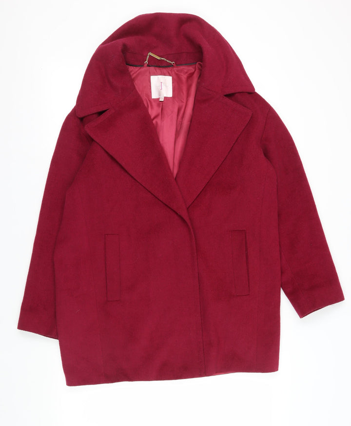 Jasper Conran Women's Red Overcoat Size 14