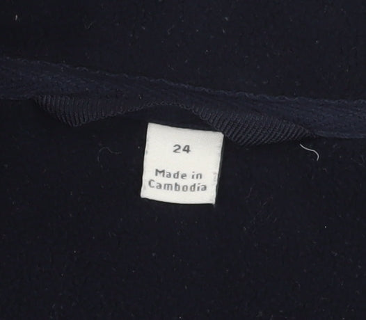 Marks and Spencer Women's Black Fleece Jacket Size 24
