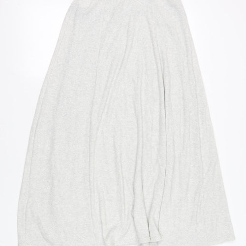 Zara Women's Grey Midi Skirt, Size 12, Casual Wear