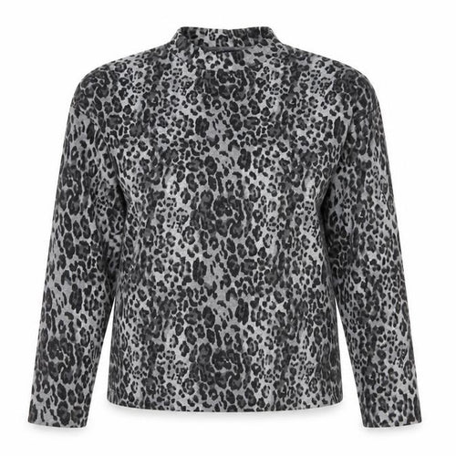 Marks and Spencer Grey Animal Print Blouse UK 12 Woman
