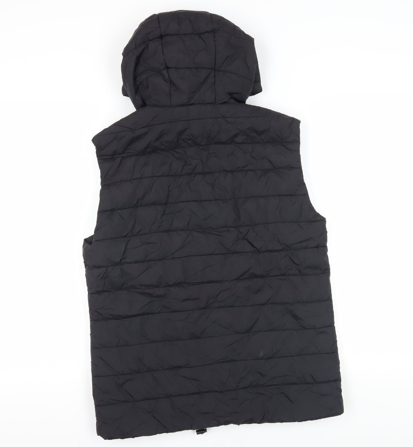 Blend Men's Black Puffer Waistcoat - Size M