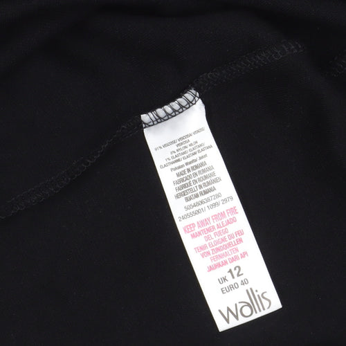 Wallis Women's Black Cardigan Size 12