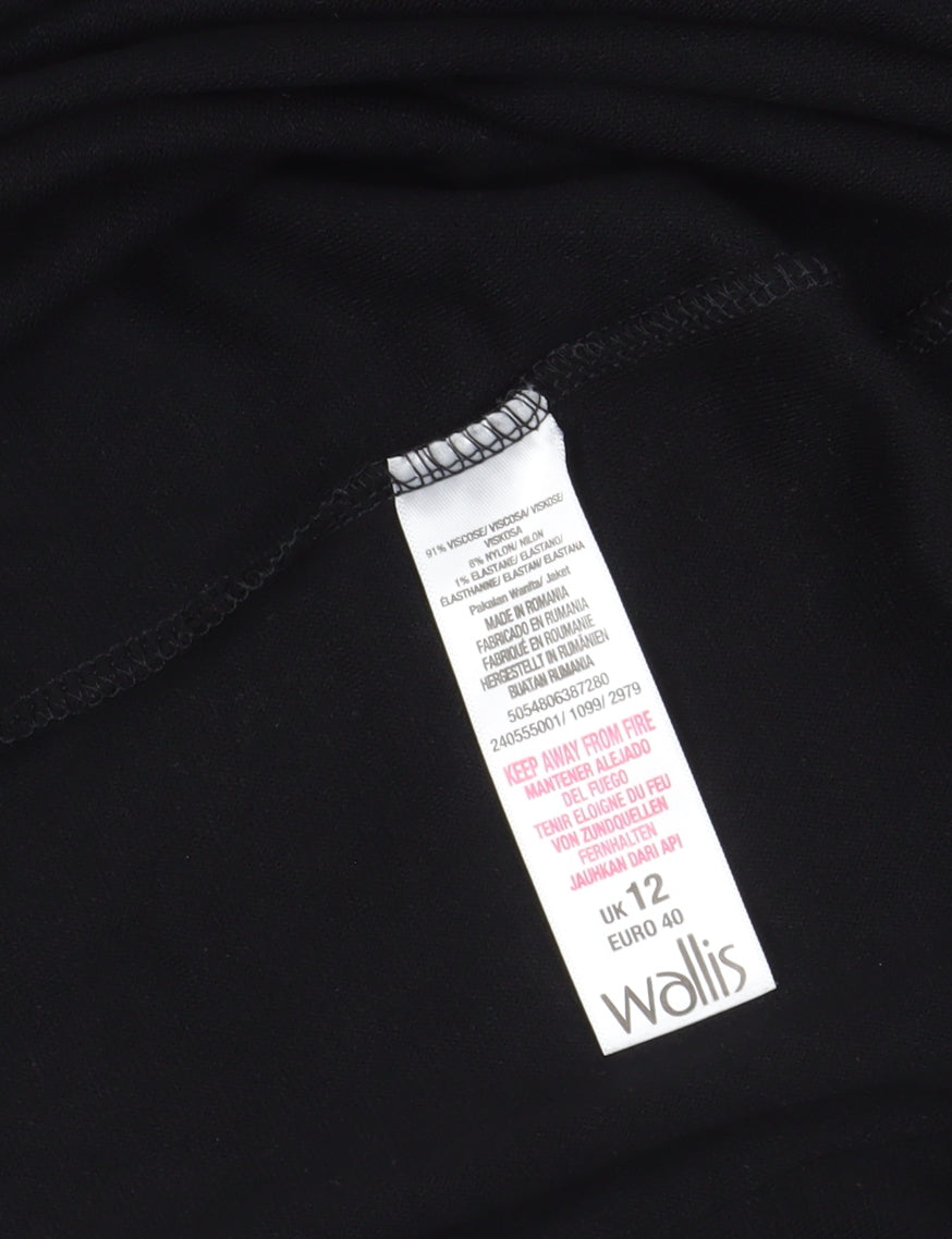 Wallis Women's Black Cardigan Size 12