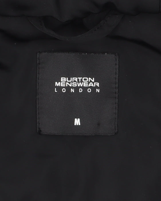 Burton Menswear Black Hooded Jacket Men's M