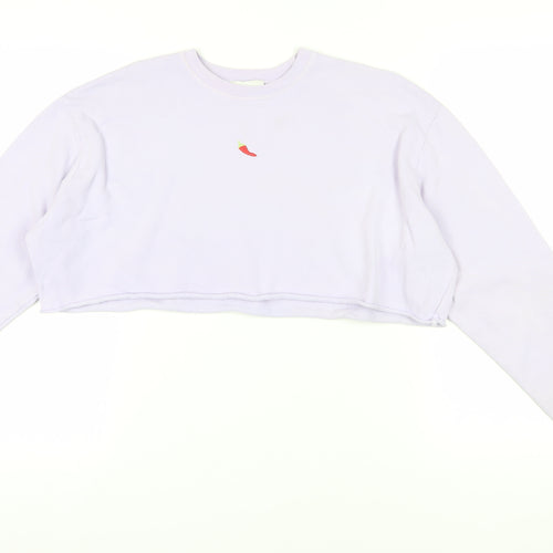 Topshop Women's Ivory Pullover Sweatshirt Size 8
