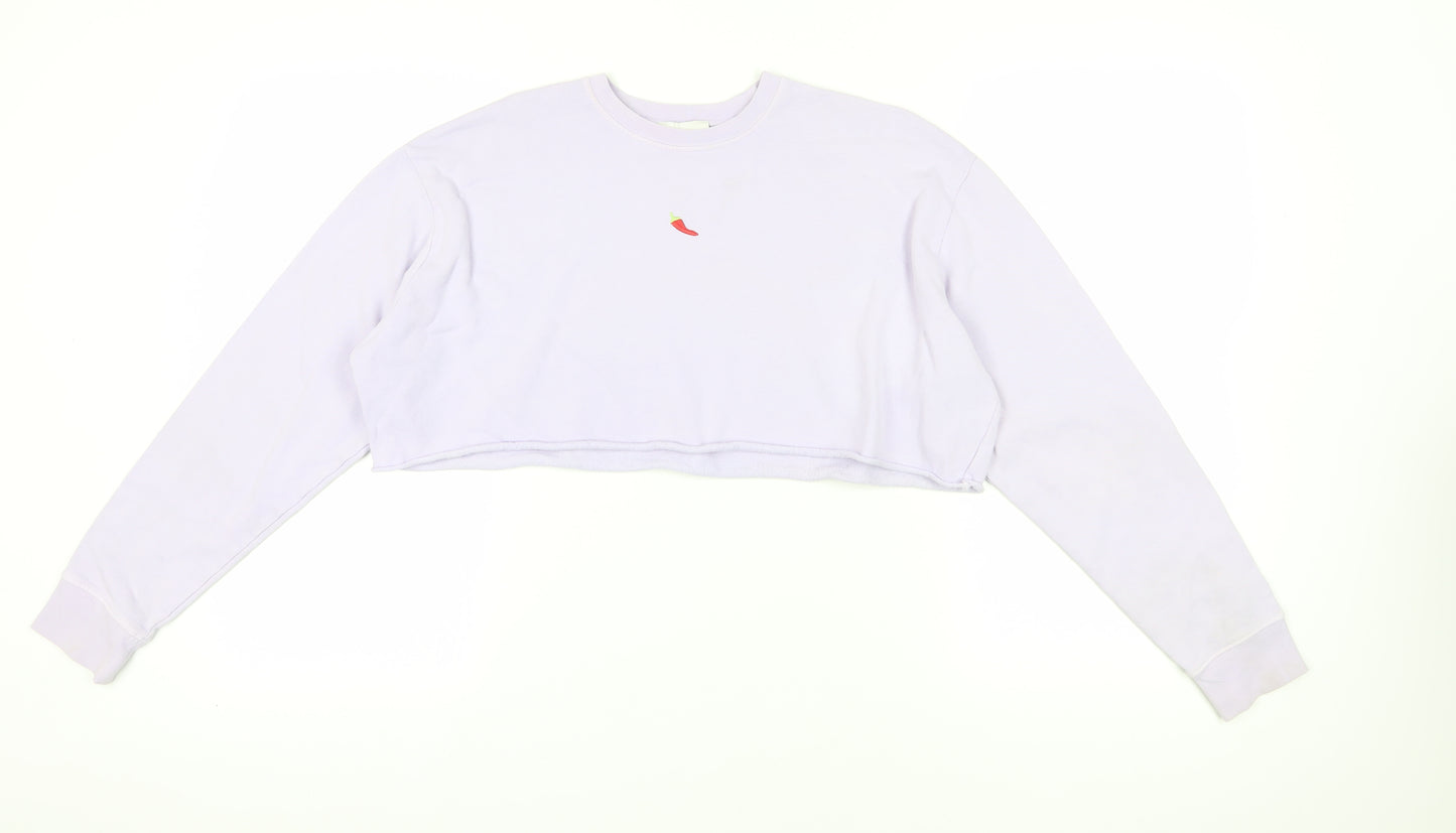 Topshop Women's Ivory Pullover Sweatshirt Size 8
