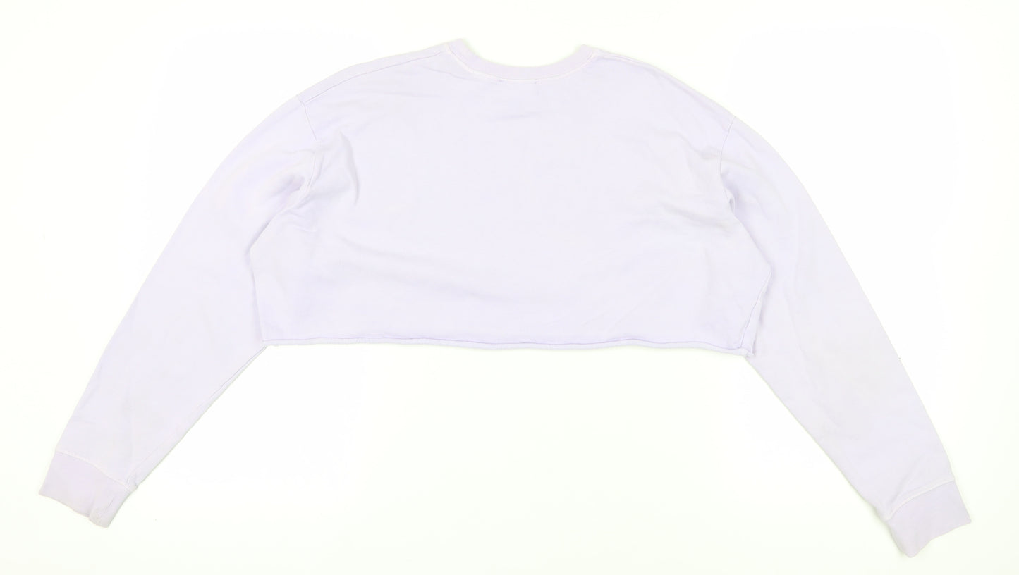 Topshop Women's Ivory Pullover Sweatshirt Size 8