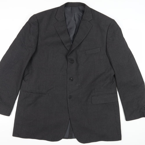 Marks and Spencer Men's Grey Blazer, Size 46, Excellent Cond