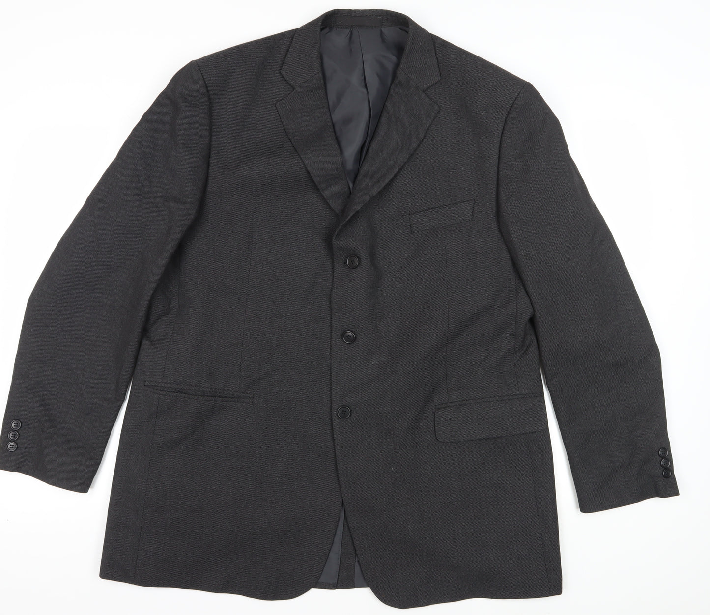 Marks and Spencer Men's Grey Blazer, Size 46, Excellent Cond