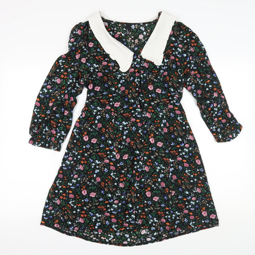 Nobody's Child Women Floral Shift Dress, UK 12, Multicoloured