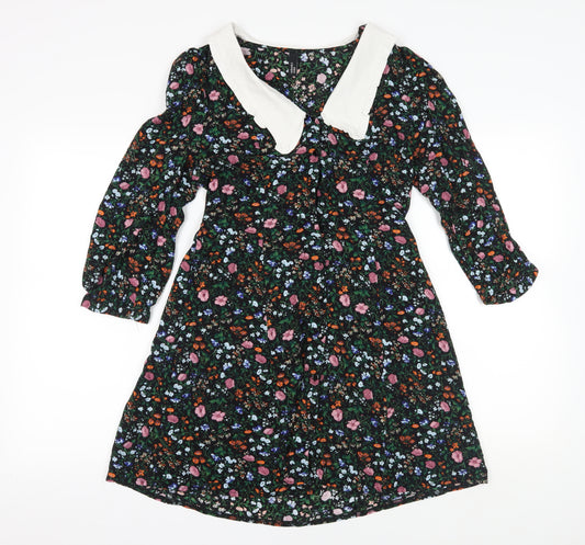 Nobody's Child Women Floral Shift Dress, UK 12, Multicoloured