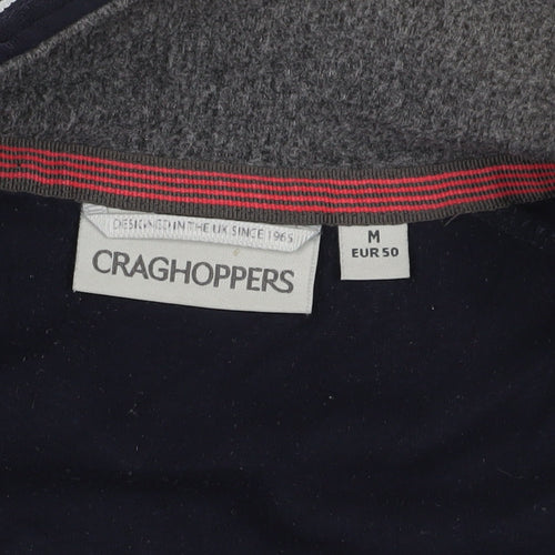 Craghoppers Men's Black 1/4 Zip Fleece Sweatshirt M