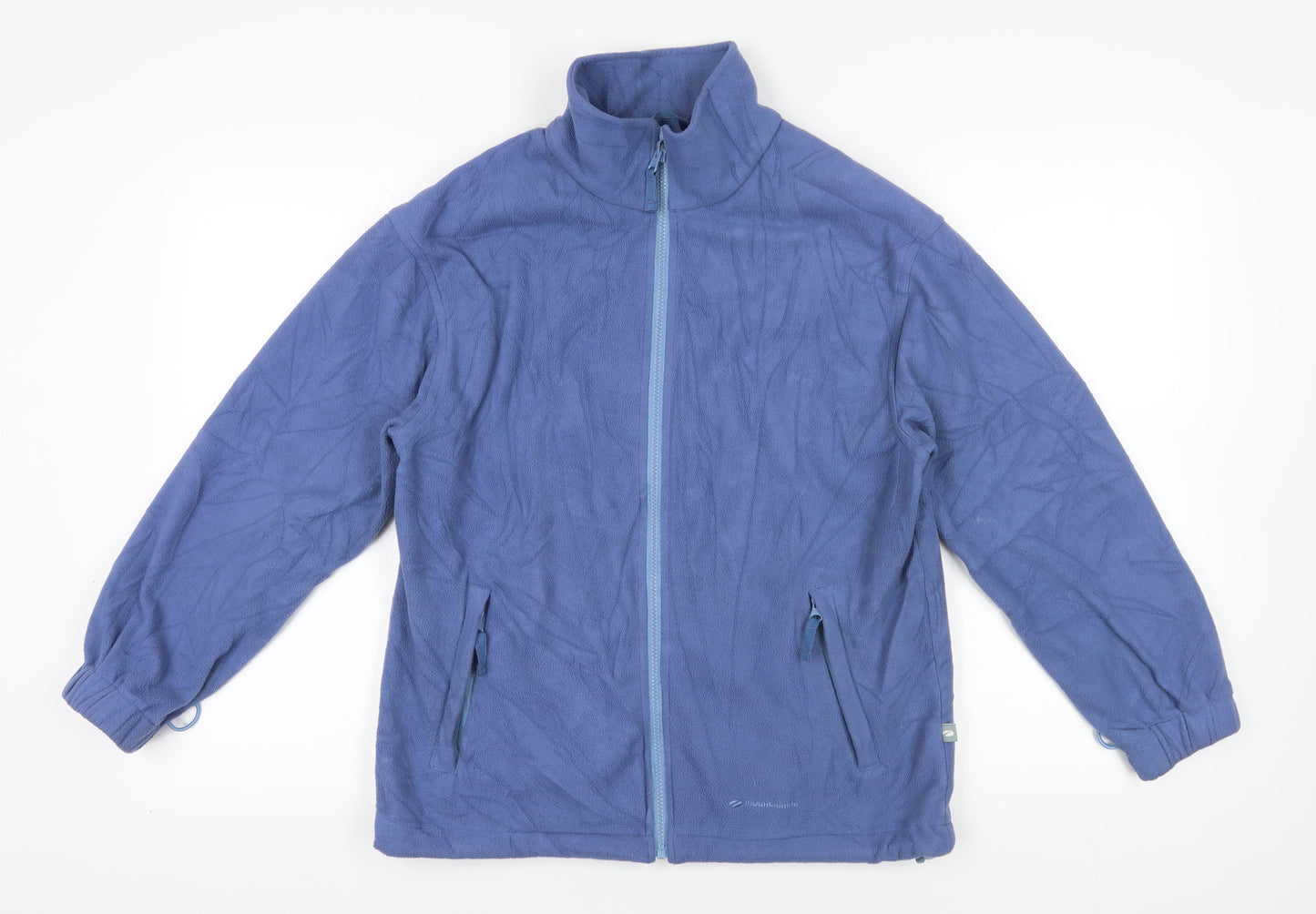 Mountain Life Women's Blue Fleece Jacket Size 10