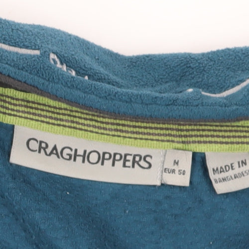 Craghoppers Men's Blue 1/2 Zip Fleece Sweatshirt M