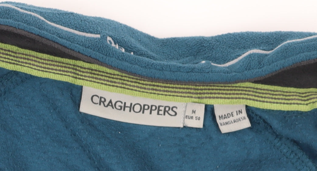 Craghoppers Men's Blue 1/2 Zip Fleece Sweatshirt M