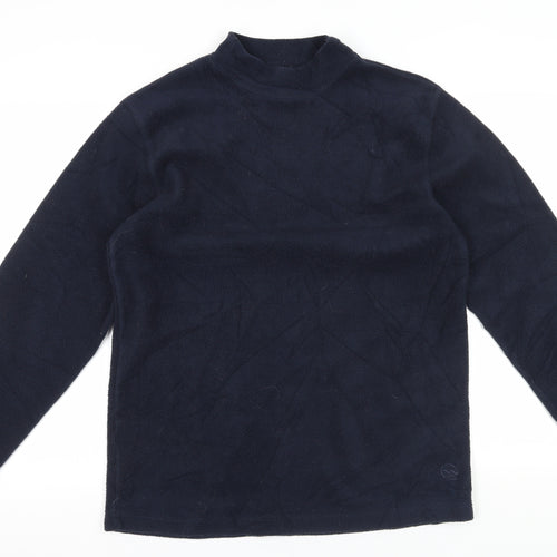 Hawkshead Men's Blue Fleece Pullover Sweatshirt L