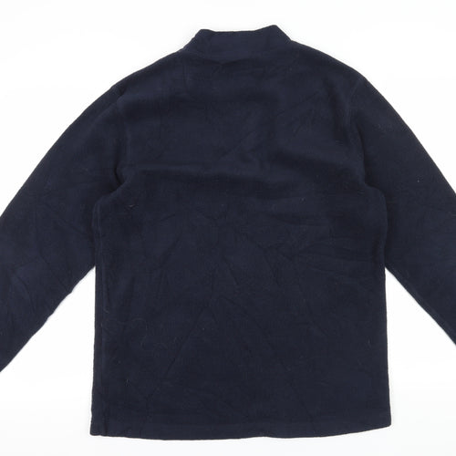 Hawkshead Men's Blue Fleece Pullover Sweatshirt L