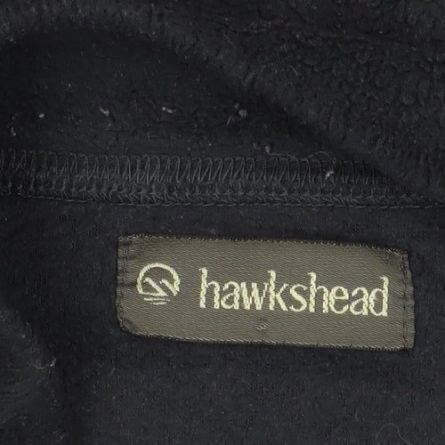 Hawkshead Men's Blue Fleece Pullover Sweatshirt L