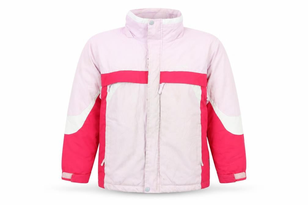 Trespass Girls Pink Puffer Jacket, Size 11-12, Winter Ski Coat
