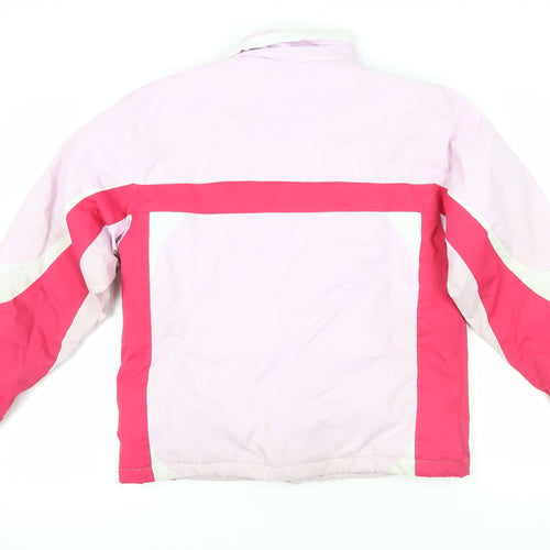 Trespass Girls Pink Puffer Jacket, Size 11-12, Winter Ski Coat