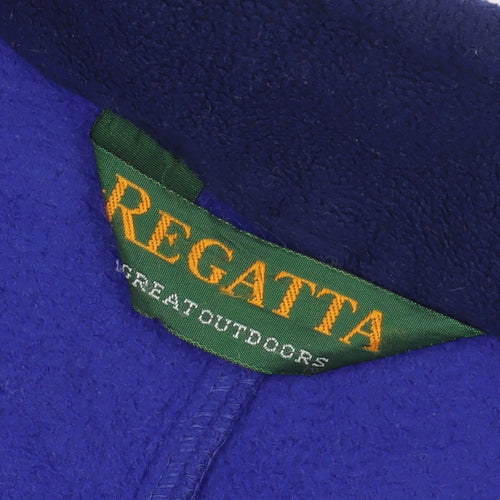 Regatta Men's Blue Fleece Sweatshirt Size L