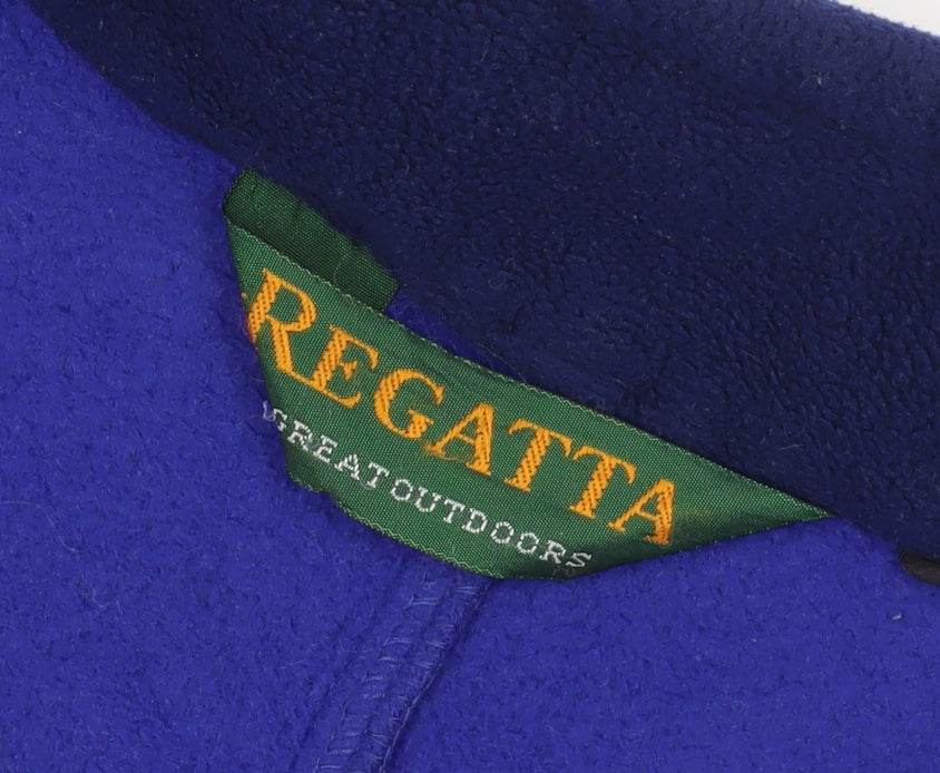 Regatta Men's Blue Fleece Sweatshirt Size L